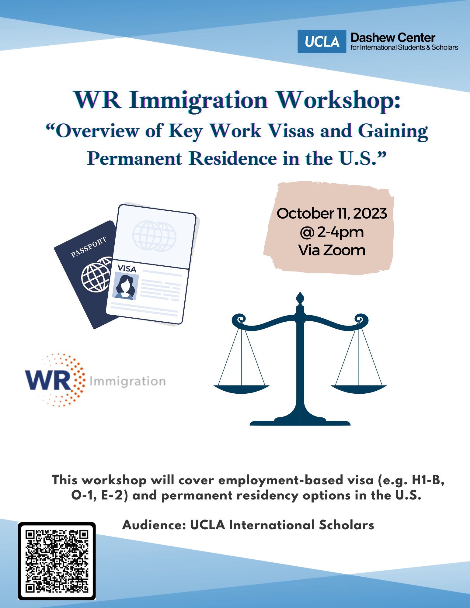 Immigration Workshop 23 flyer