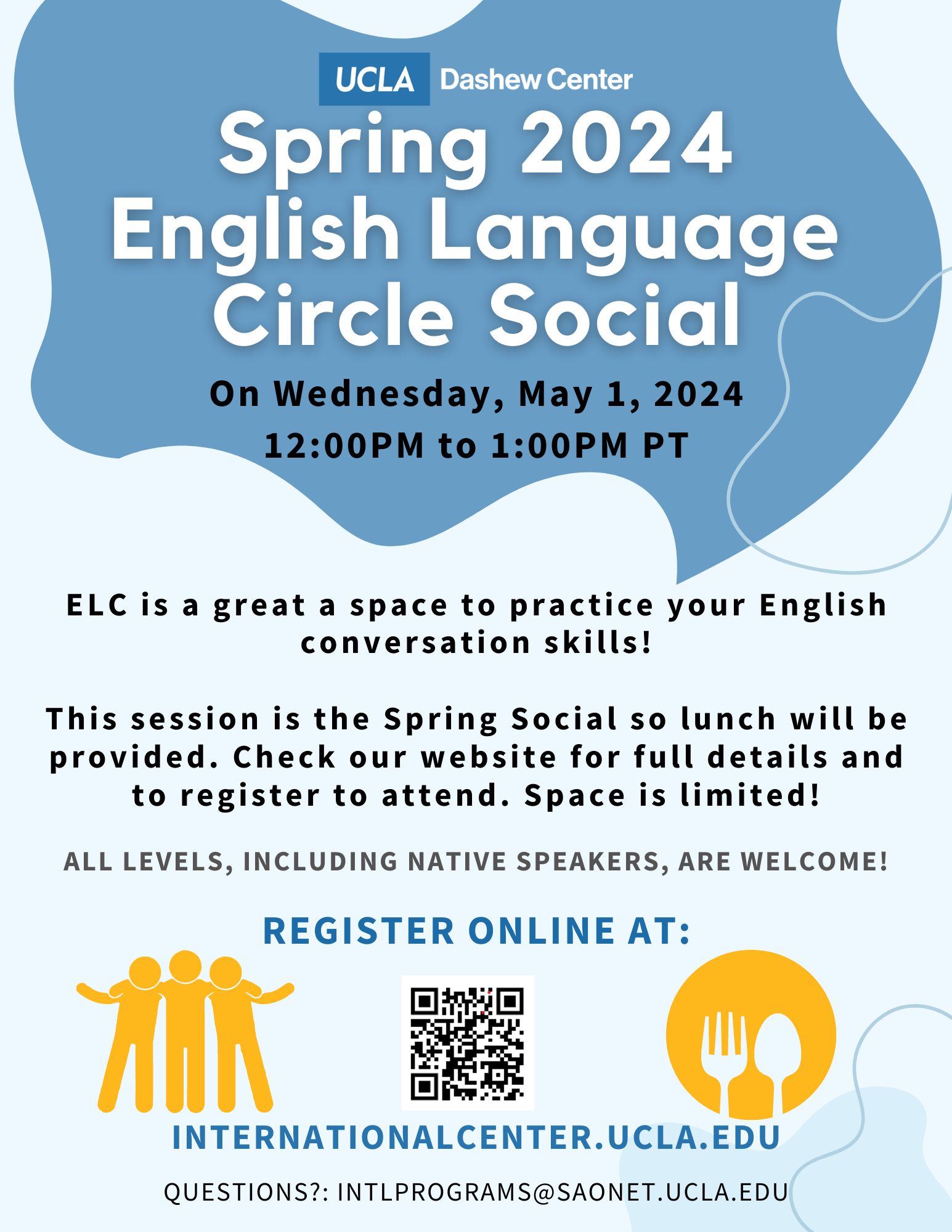 Spring Social ELC flyer