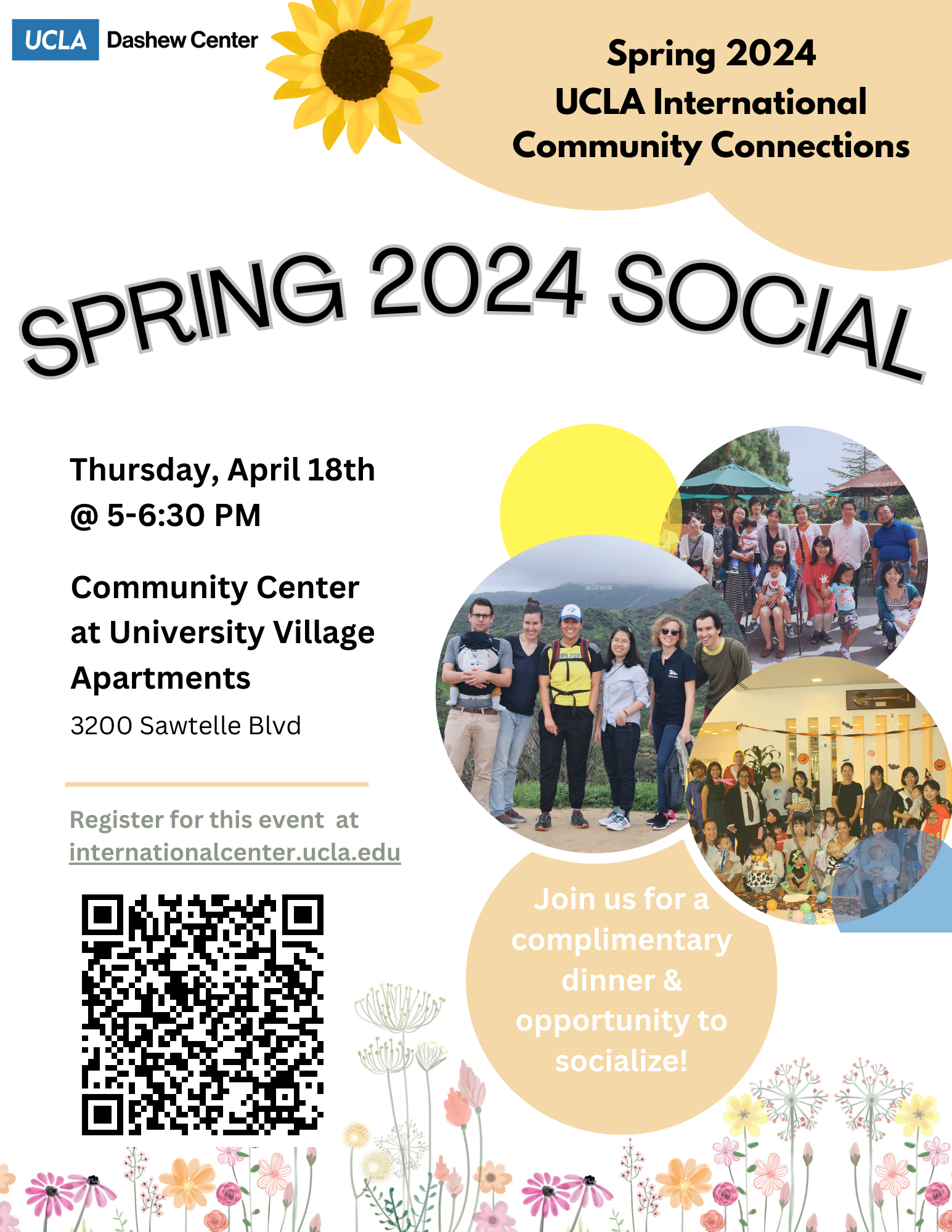 International Community Connections Spring Social (1) flyer