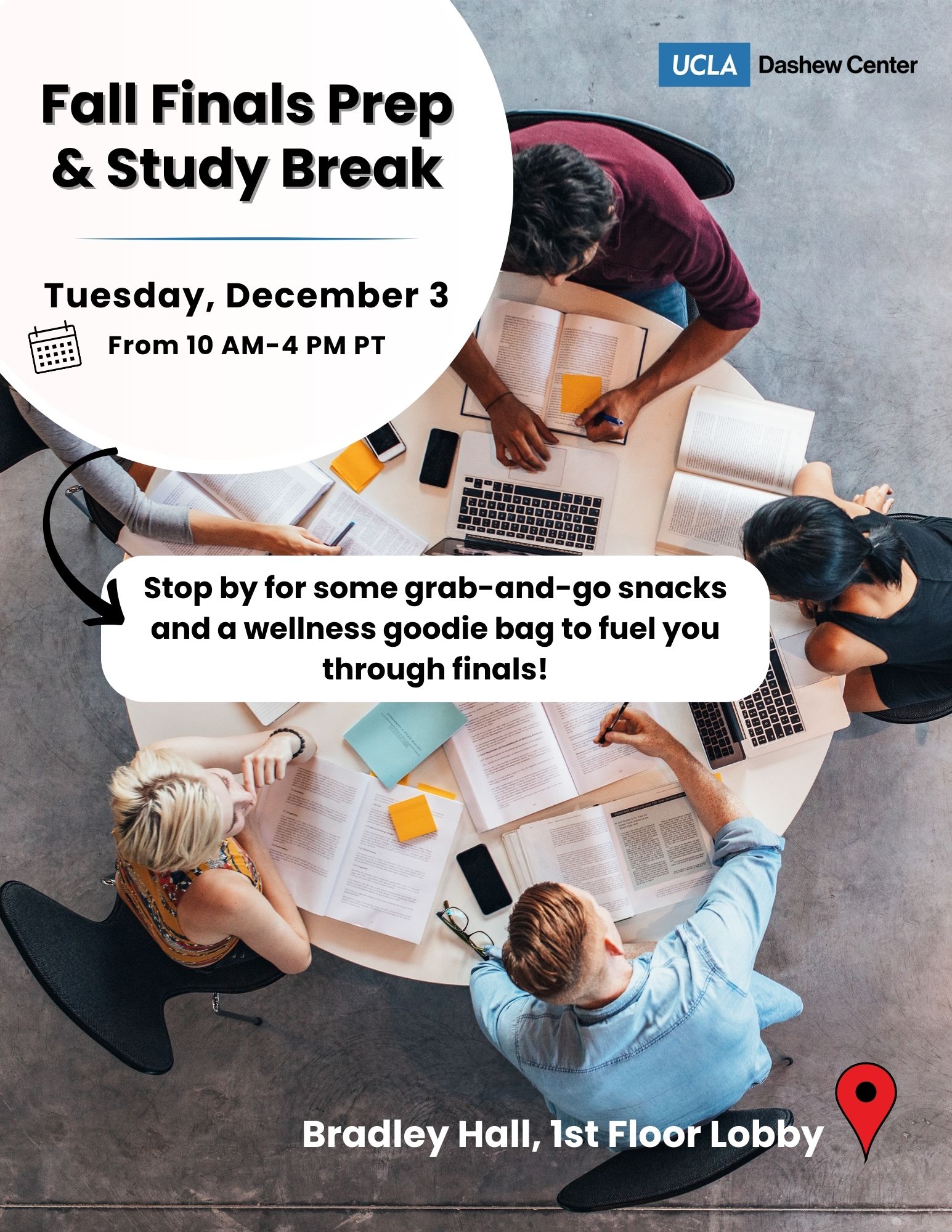 Dashew Study Break 2024  flyer