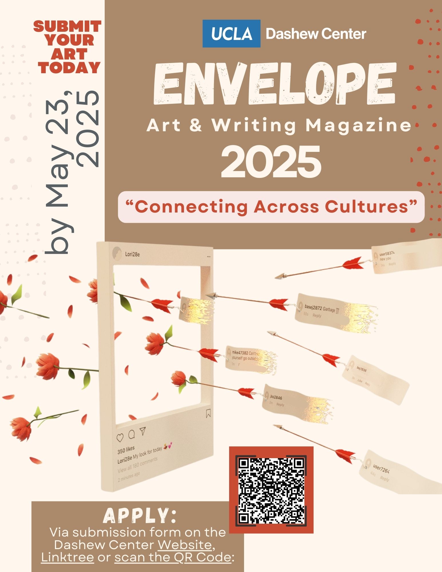 Submission Ad  2025 Envelope Magazine flyer