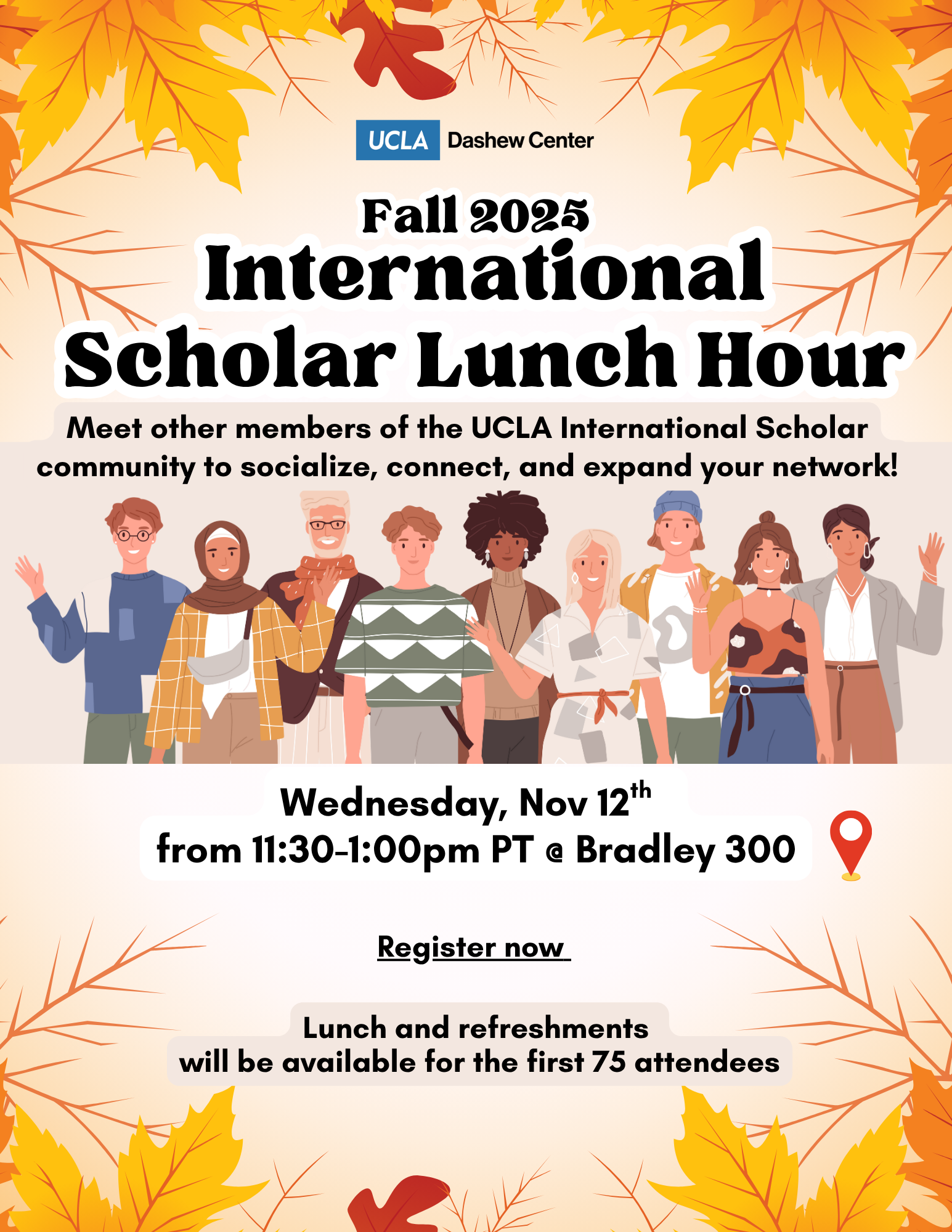 Fall 25 Scholar Lunch Hour (2) flyer