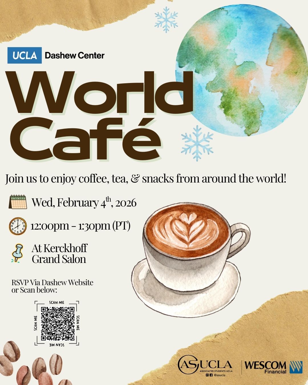 W26 World Cafe Flyer flyer