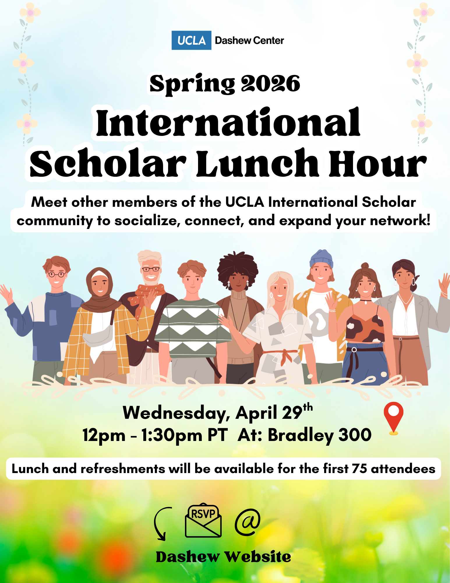 S26 Scholar Lunch Hour flyer