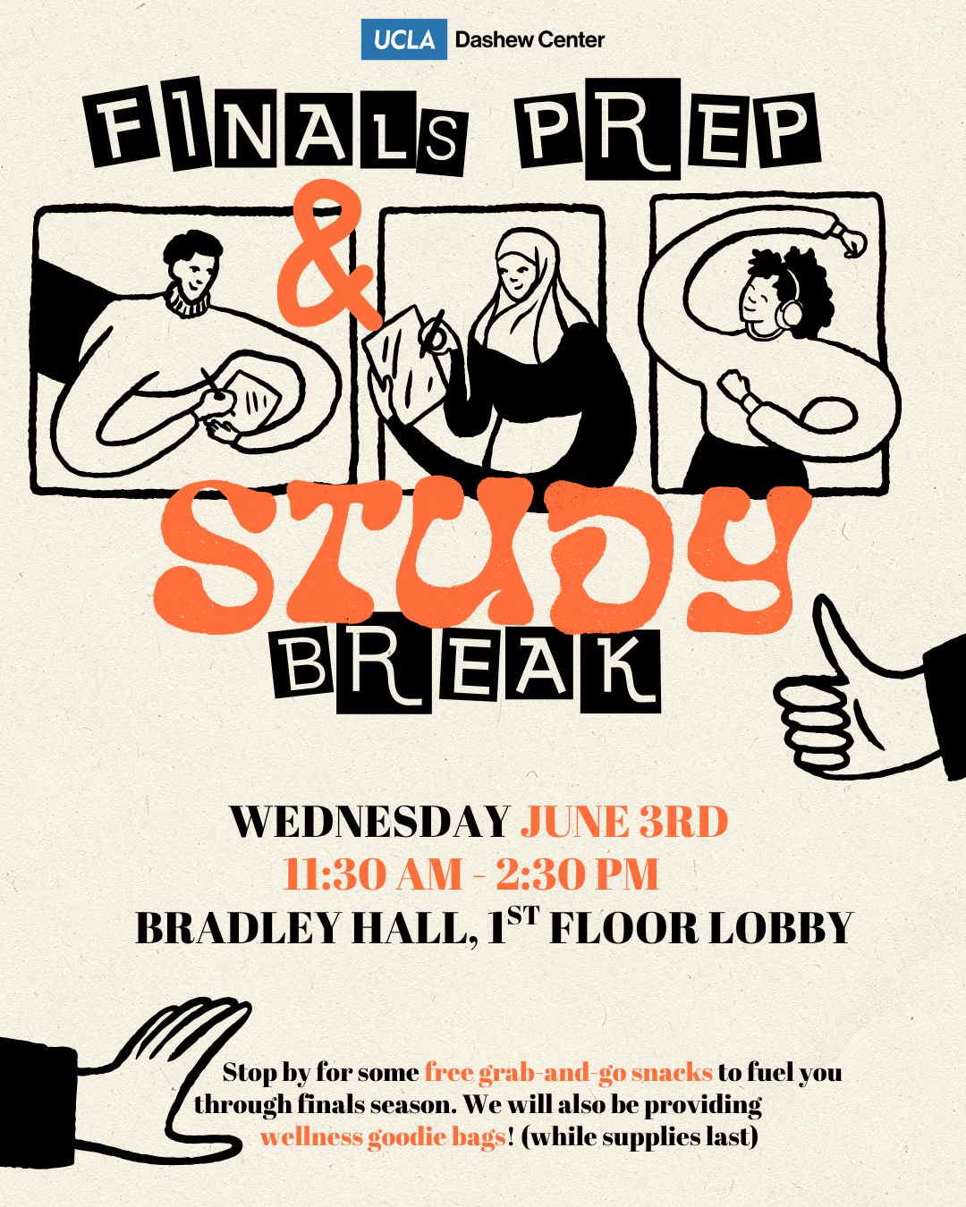 Winter Finals Break (1) flyer